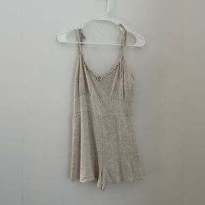 Abercrombie linen romper